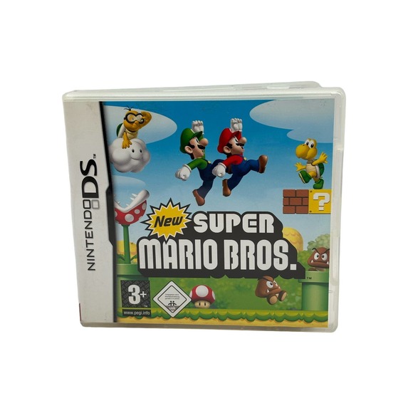 New Super Mario Bros for Nintendo DS 2006 CIB W/manual